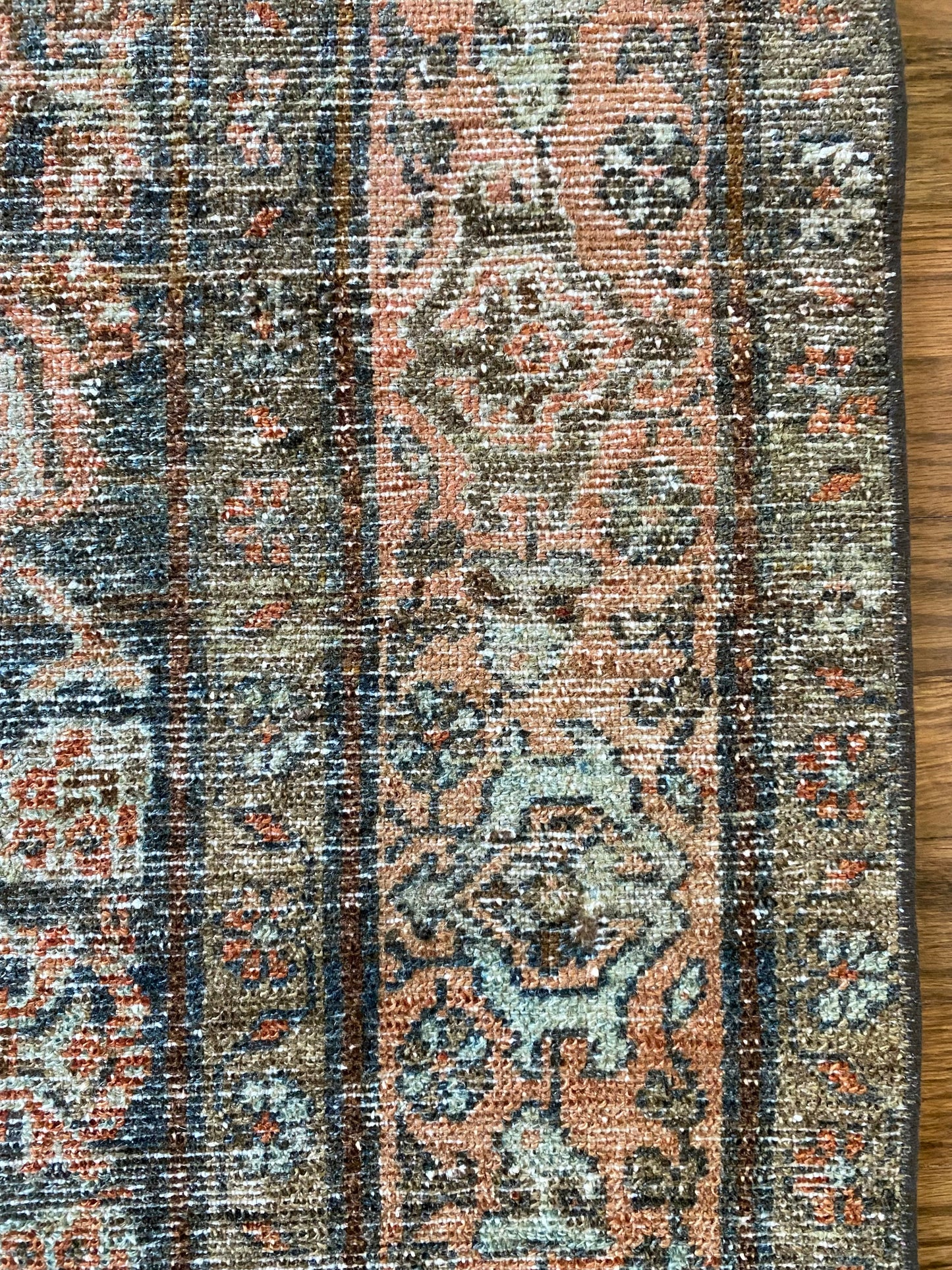 Antique Malayer Wool Runner 3’1"x12’4" – Hand-Knotted Long Statement Runner | Nicole