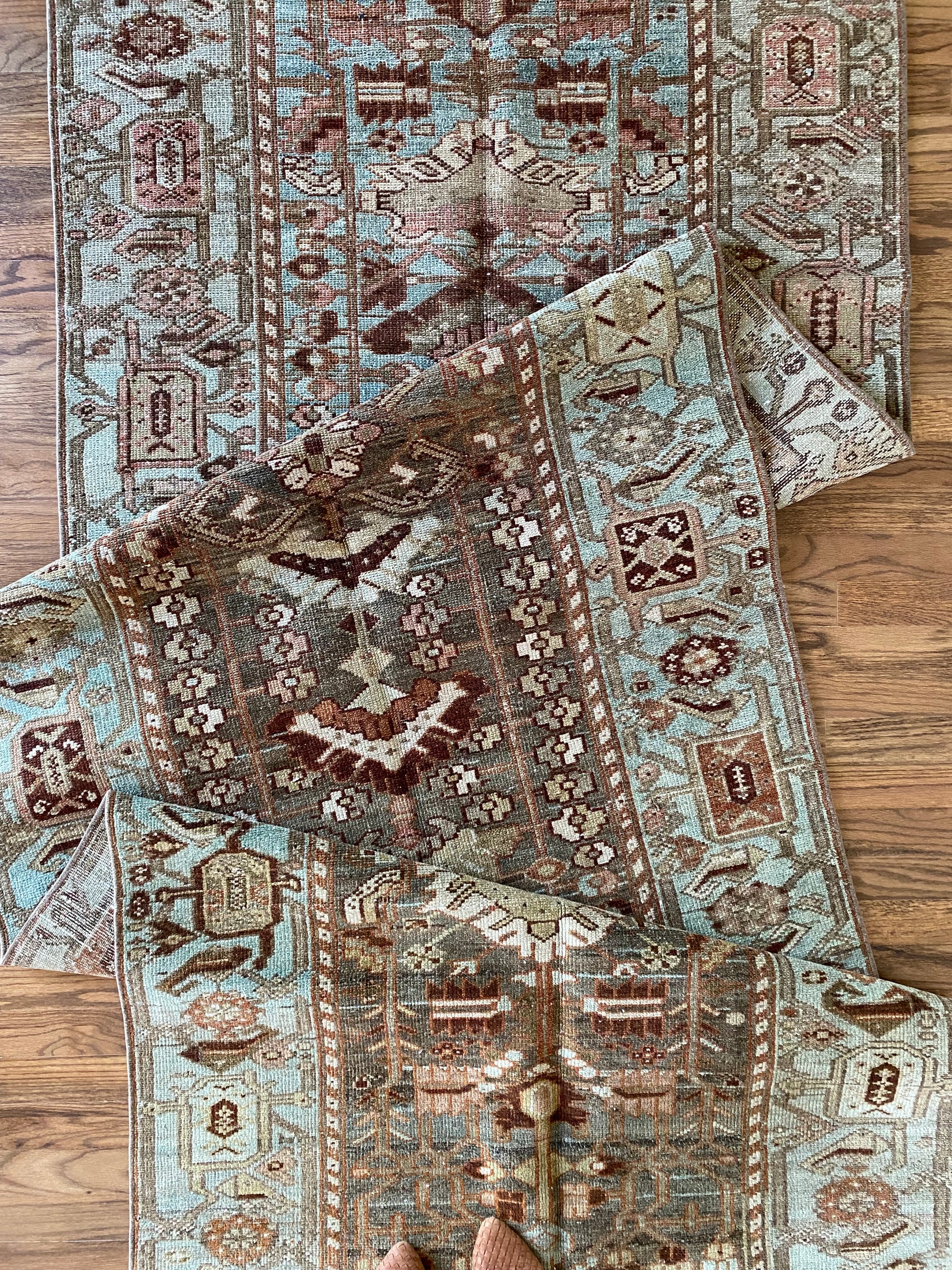 One of a kind designer style runner natural light view