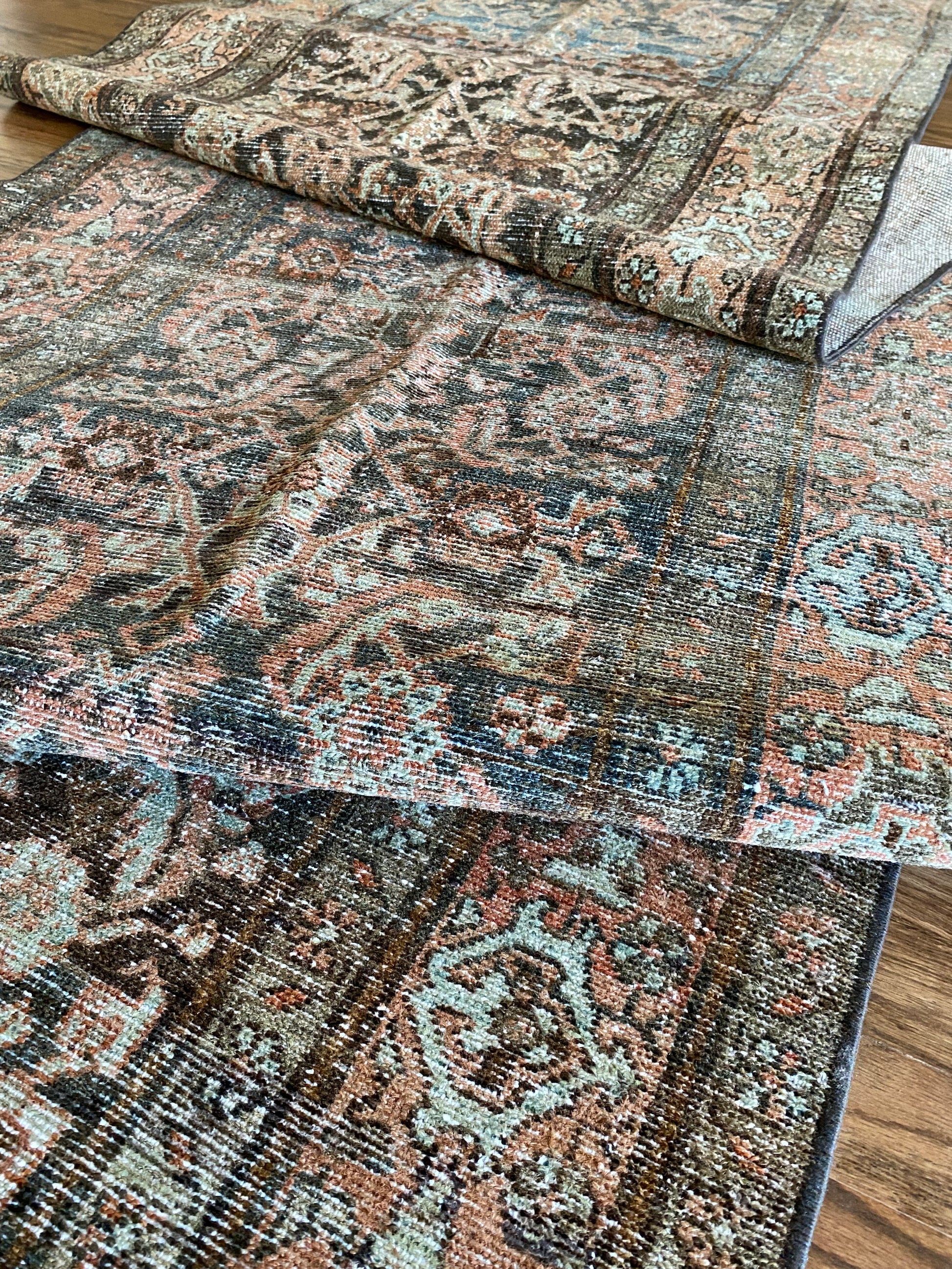 One of a kind vintage runner natural light view