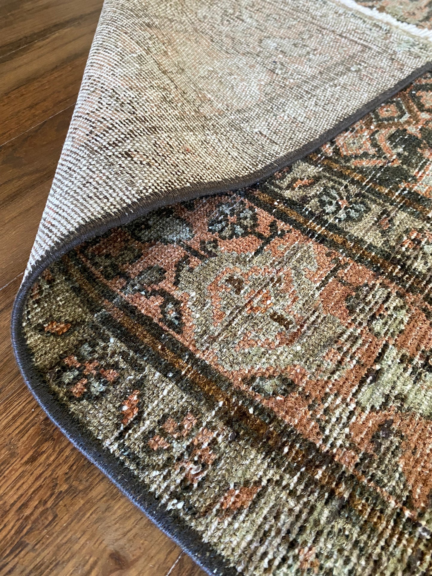 Antique Malayer Wool Runner 3’1"x12’4" – Hand-Knotted Long Statement Runner | Nicole