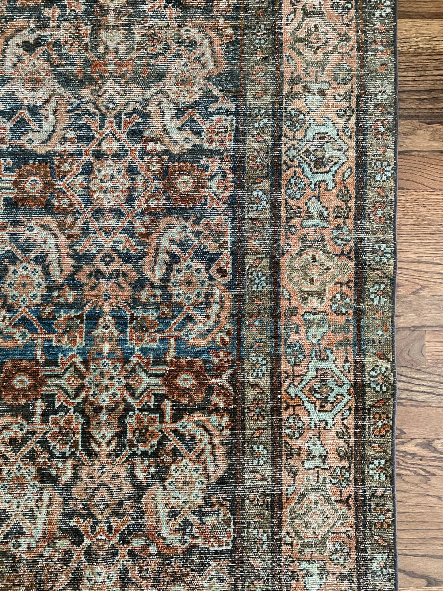 Antique Malayer Wool Runner 3’1"x12’4" – Hand-Knotted Long Statement Runner | Nicole